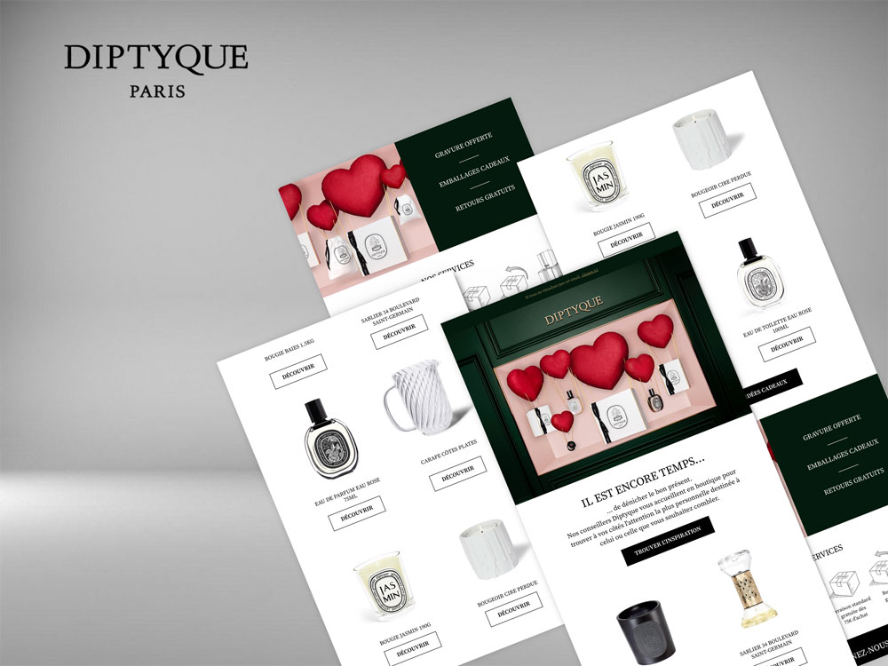 Sélection de projets HTML email